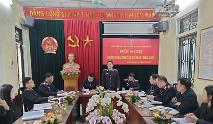 Viện KSND huyện Chương Mỹ và quận Hà Đông tổ chức thành công Hội nghị...